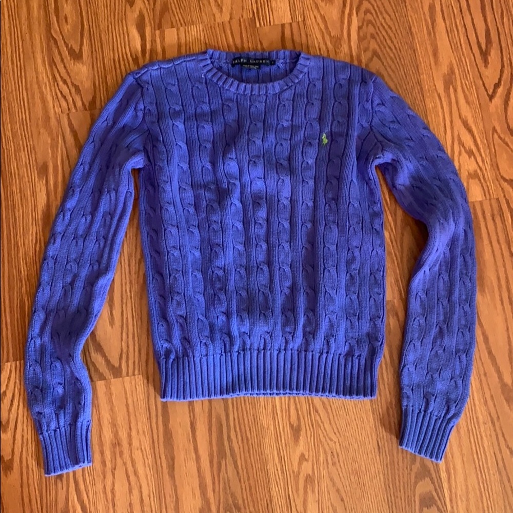 Super pretty colors- polo sweater